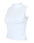 Women´s High Neck Crop Vest